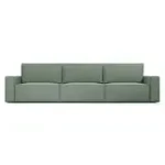КОРСО XL Диван тканевый прямой темно-зеленый