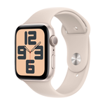 Умные часы Apple Watch SE 2 (2024) GPS, 44mm, Starlight Aluminium Case with Sport Band M/L, Starlight (Сияющая звезда)