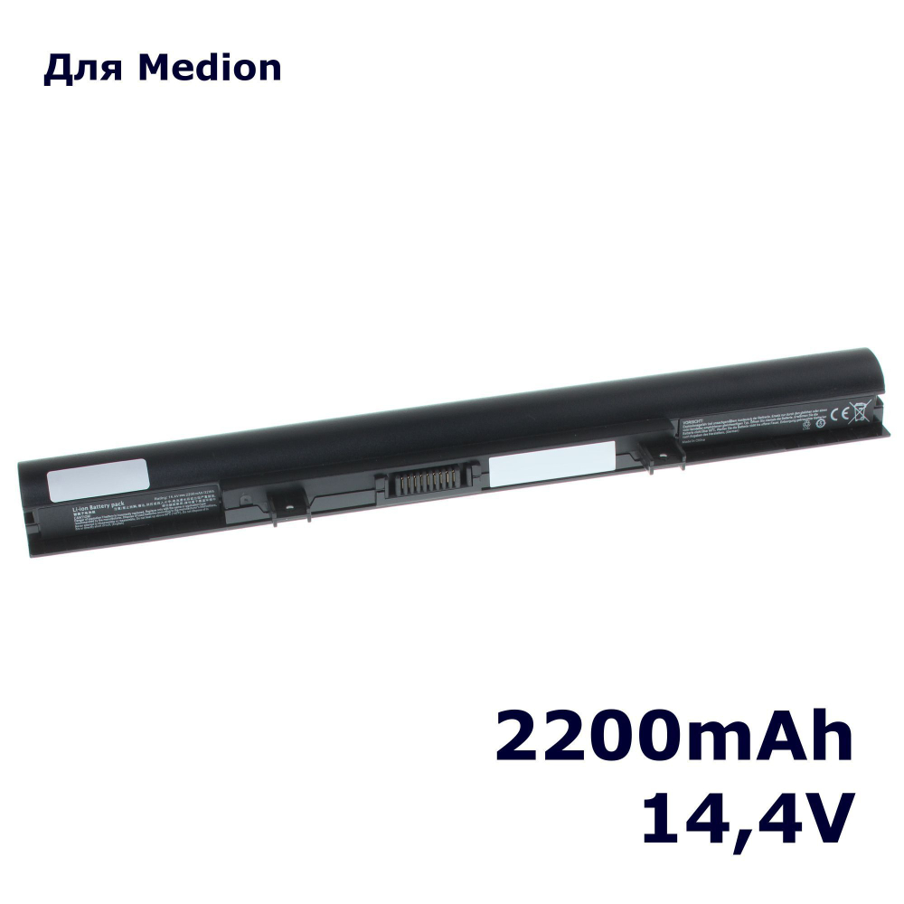 Аккумулятор AnyBatt 2200mAh для ноутбука Akoya E6411 (A31-D15, A32-D15, A41-D15)