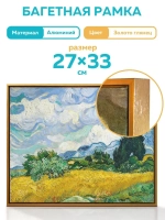 Металлическая багетная рама 27х33 см