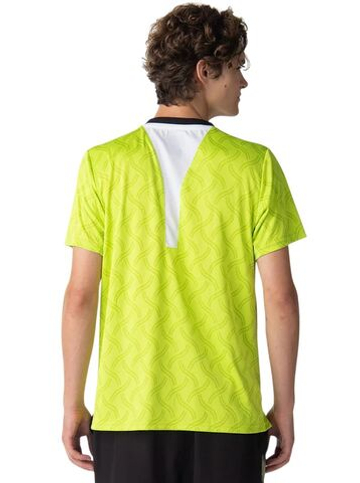 Мужская теннисная футболка Yonex Crew Neck - fresh lime