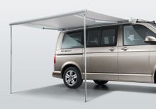 Маркиза MobileComfort ME250WG 2.5 м настенная электрическая, корпус белый, полотно светло-серое