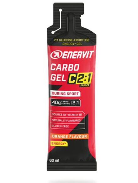 Энергетический гель Enervit Carbo Gel C2:1PRO 60 мл — orange