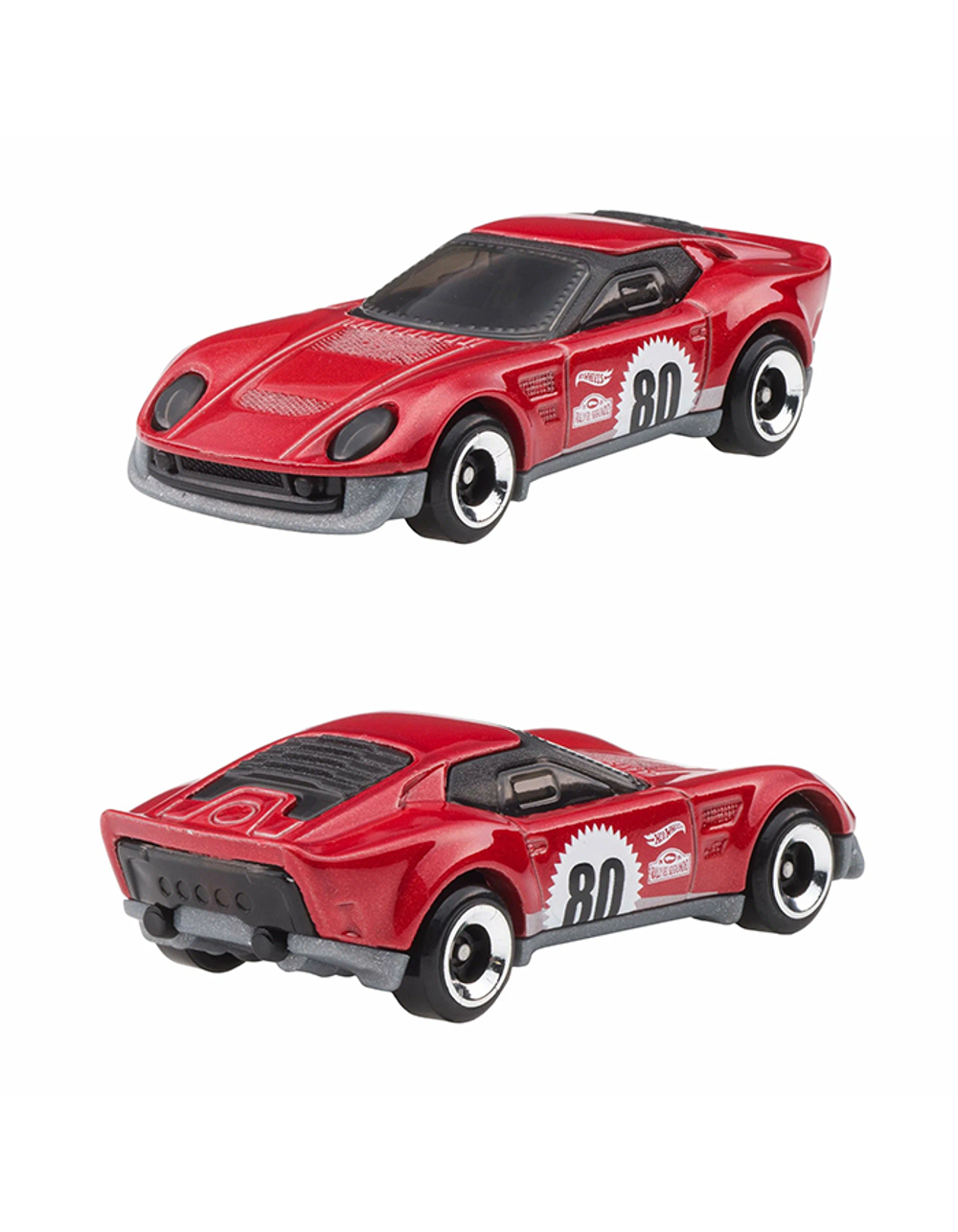 Машинка Хот Вилс JGK08 80-летие 1:64 | Hot Wheels Mattel 80th Anniversary 5-Pack | коллекционный набор с 5 машинками 3+