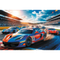 Puzzles - "100" - Fast racer / Trefl