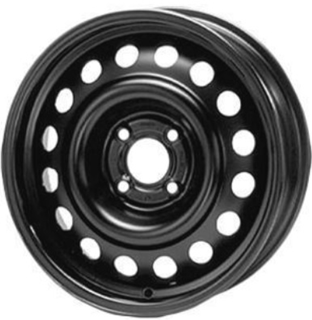 Диск ТЗСК 6*15 4*114.3 ET45 D66.1 Nissan Almera черный