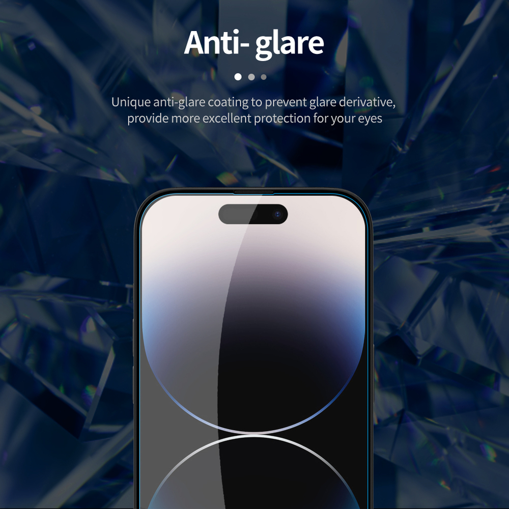 Защитное стекло с прозрачными рамками от Nillkin для iPhone 14 Pro Max, серия H+Pro Anti-Explosion Glass Screen Protector