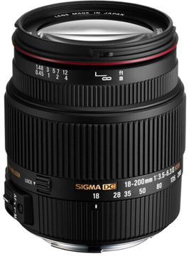 Объектив Sigma 18-200mm F3.5-6.3 II DC OS HSM (Nikon)