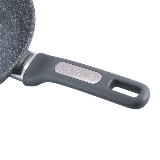 Сковорода 22 см. из литого алюминия Kamille KM 4286GR с мраморным покрытием