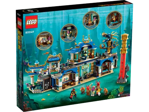 Конструктор LEGO Monkie Kid 80049 Дракон из Восточного дворца