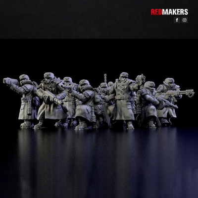 Valhalla Ice Warriors Squad Grenade Launchers