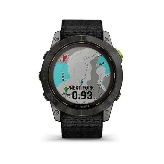 Garmin Enduro 2 угольно-серый DLC титановый с нейлоновым ремешком UltraFit