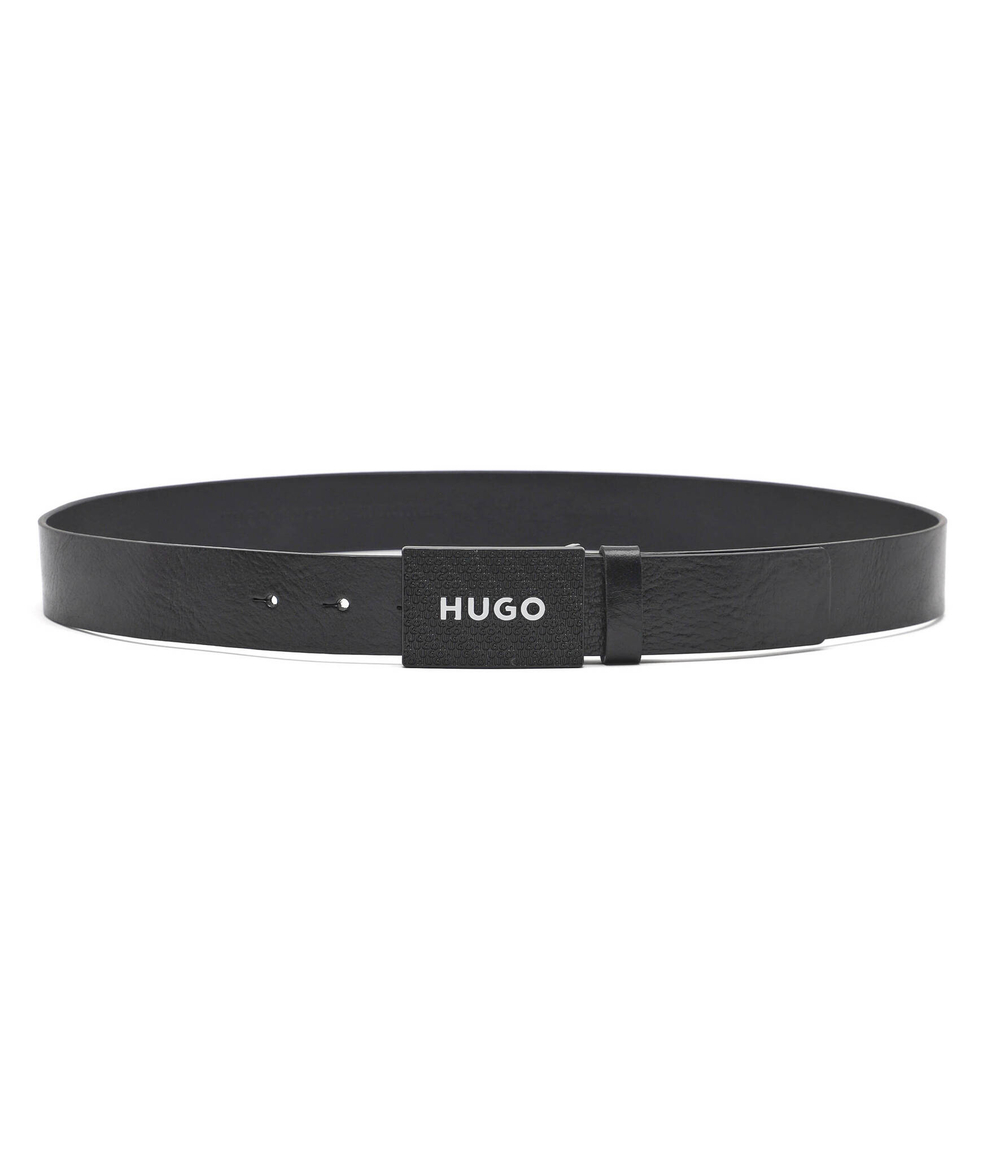Кожаный ремень Gilao-Z_Sz35 HUGO - черный(50480856)