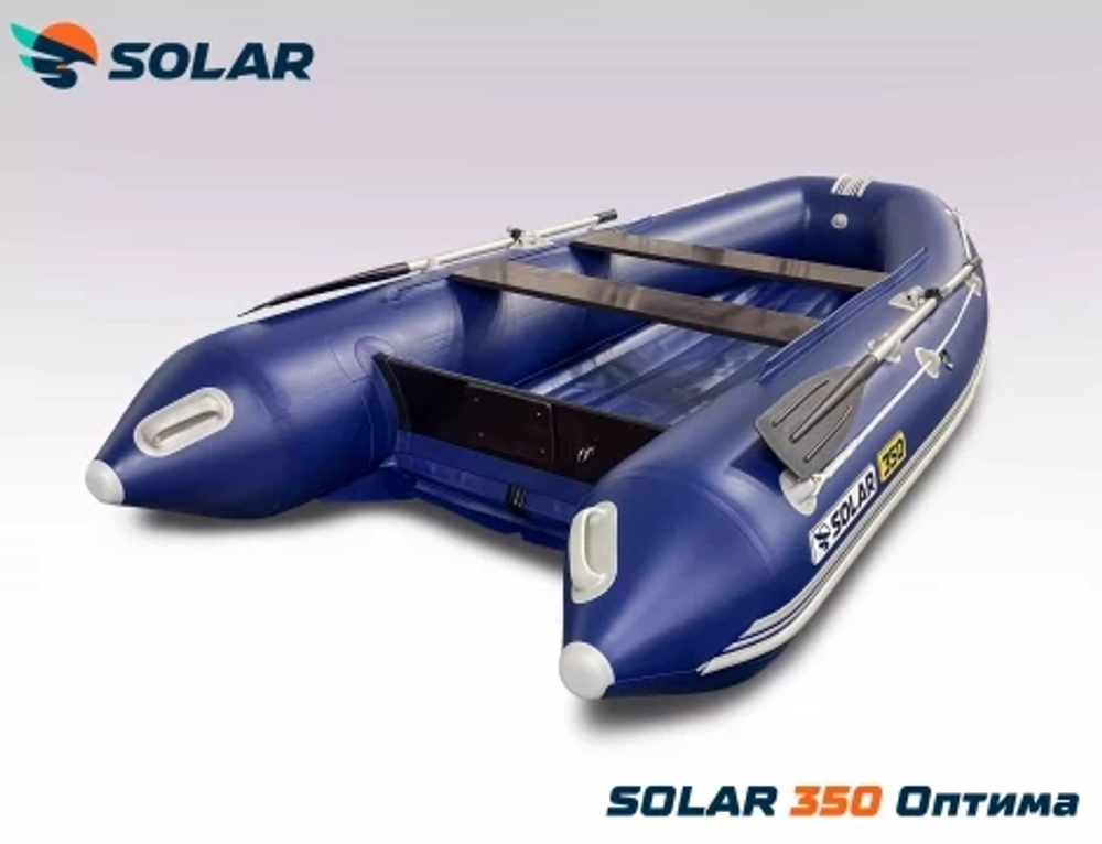 Лодка надувная моторная solar-350 к (оптима)