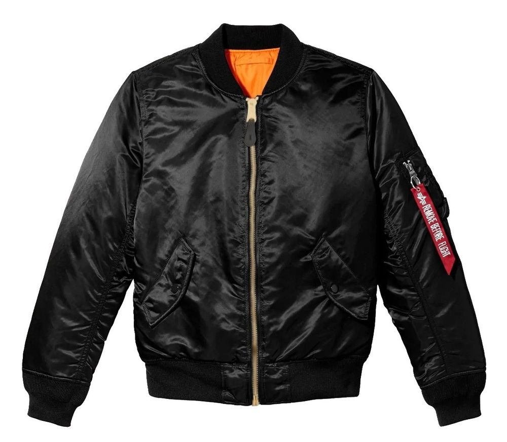 Куртка Alpha Industries MA-1 W Black (Черный)