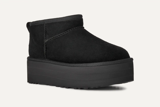 UGG Угги на платформе Classic Ultra Mini, черный