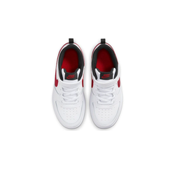 Nike Court Borough Low 2 (PS) White Black Red