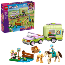 Конструктор LEGO Friends 42695 Horse & Baby Foal Trailer