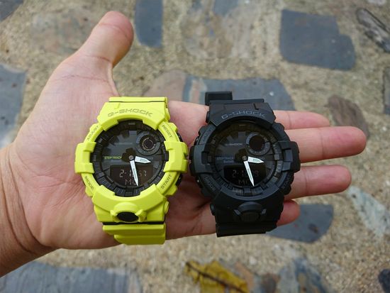Наручные часы Casio G-SHOCK GBA-800-9AER с шагомером