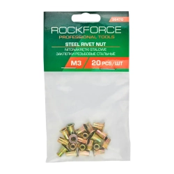 Заклепки резьбовые стальные М3 (20шт./к-т) RockFORCE RF-36470