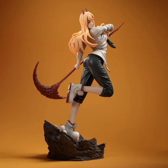 Power with scythe - Chainsaw Man