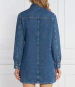 Платье ALINE LS Tommy Jeans - голубой(DW0DW17542)