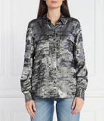 Рубашка GUESS - серебряный(W3BH63 WFQA0)