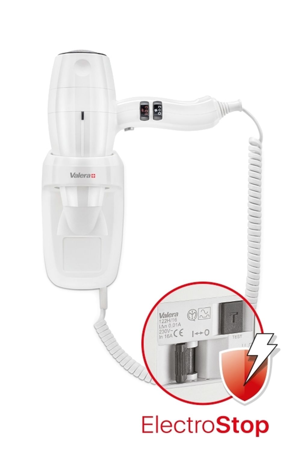 Фен настенный Valera Silent Jet Protect 2000 White (586.10/044.04) - 2