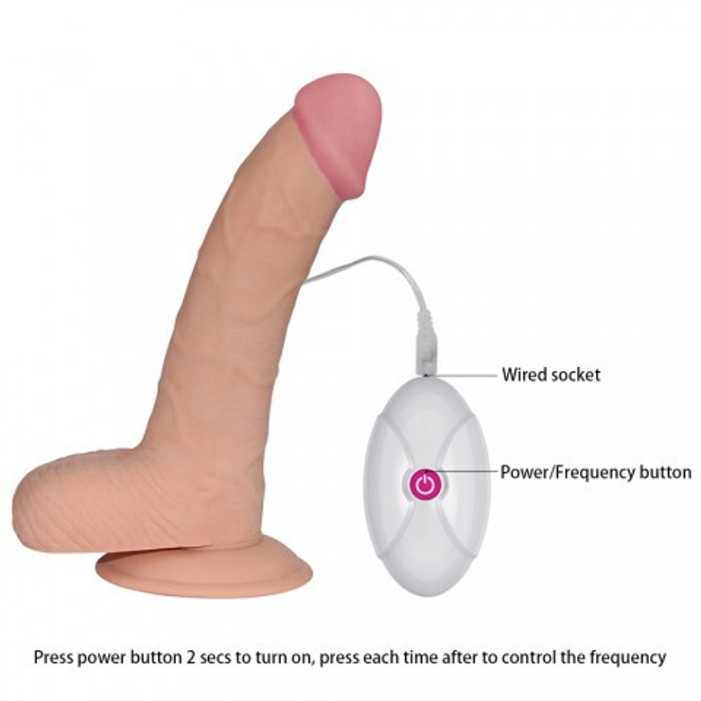 Вибратор Ultra Soft Dude (20*5)