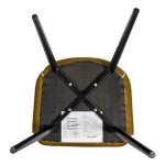 Стул Bradex Home Bruno горчичный