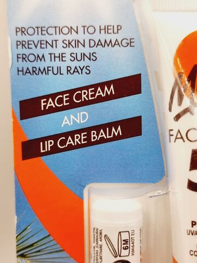 Набор Malibu Крем для лица Spf 50 (40 мл) и бальзам для губ Spf 30 (5 г), Великобритания