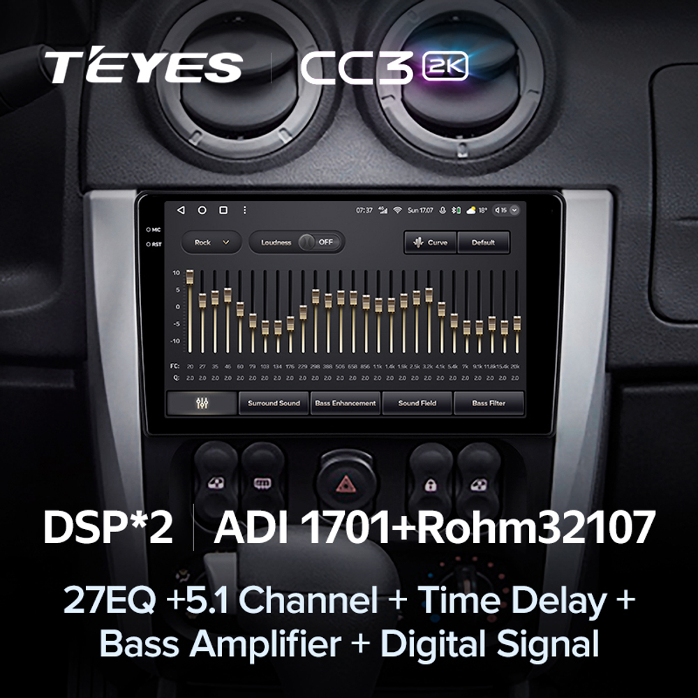 Teyes CC3 2K 9"для Nissan Almera 2012-2018
