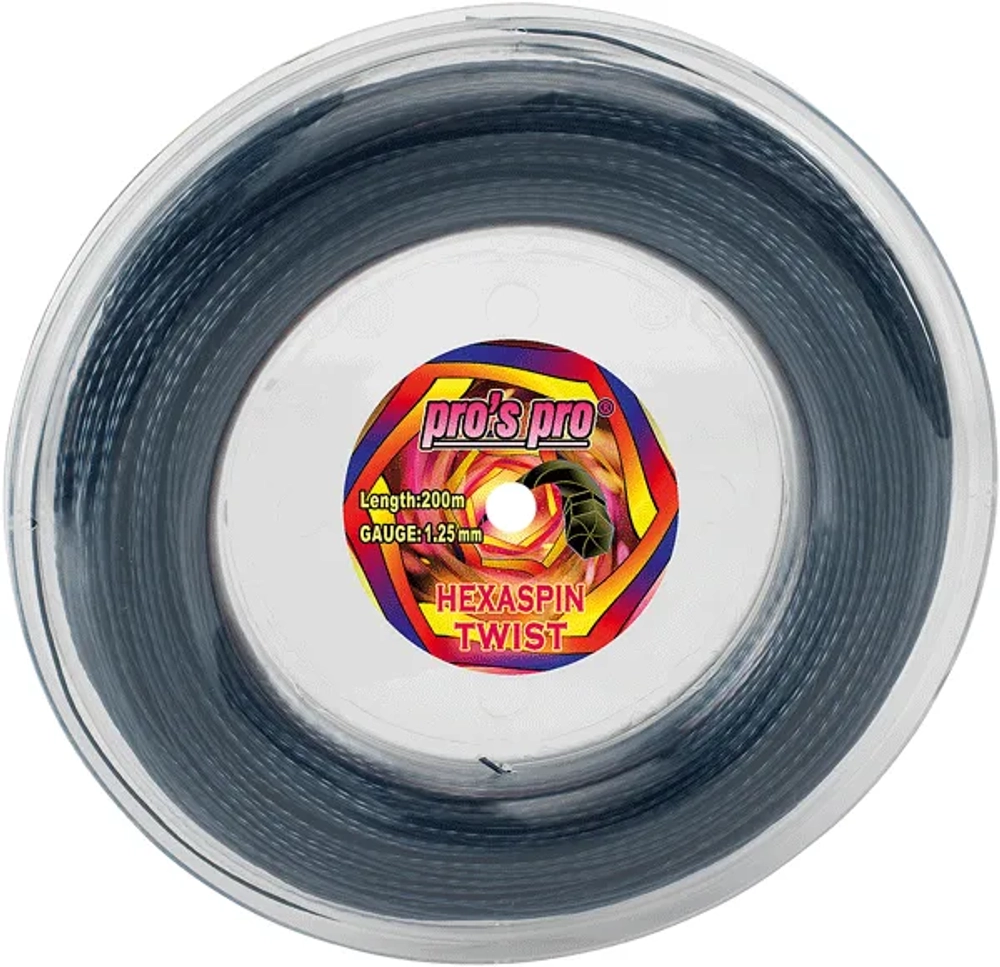 Струны теннисные Pro's Pro Hexaspin Twist (200 m)