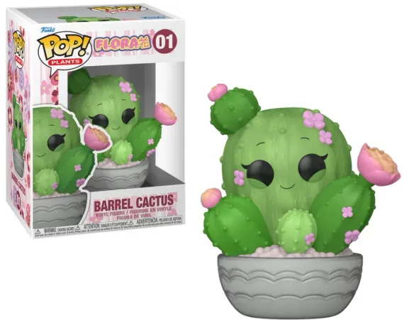 Funko POP! Plants Flora Barrel Cactus Vinyl Figure #01