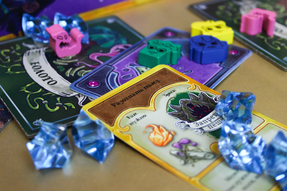 «Зловещая академия» с промонабором карт событий-16317 16308-crowdgames.ru-15