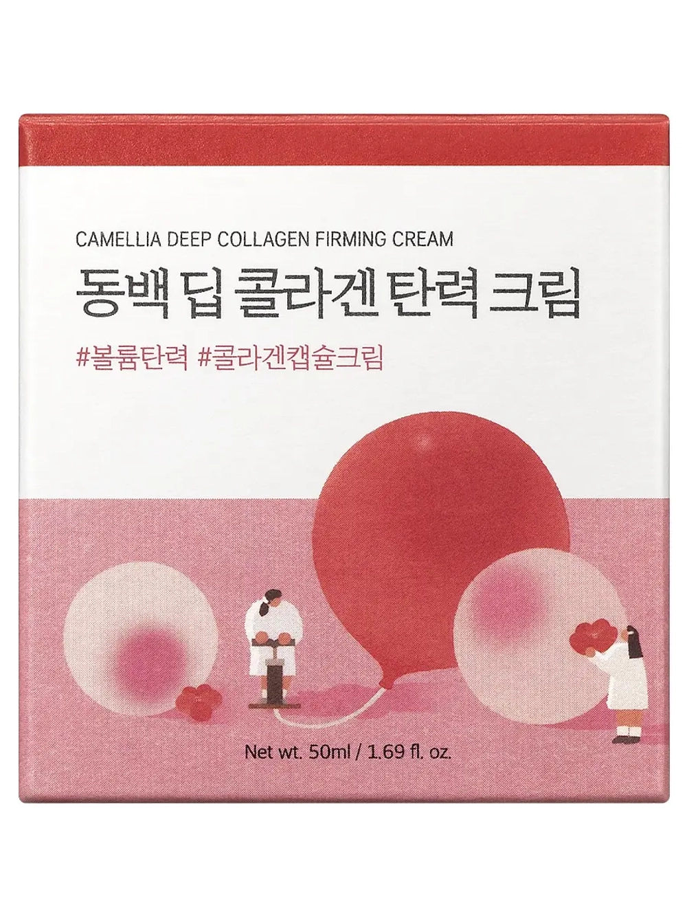 Round Lab Укрепляющий крем с экстрактом камелии и коллагеном Camellia Deep Collagen Firming Cream 50 мл