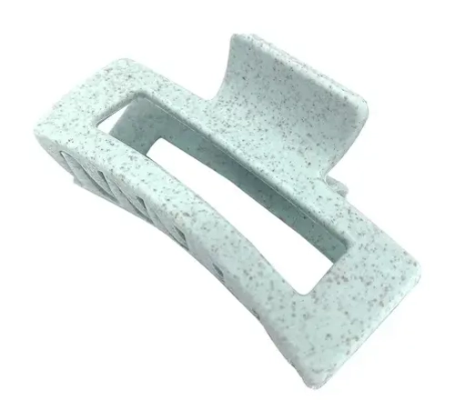 Solomeya Straw Claw Hair Clip Rectangl крабик прямоугольный для волос из натуральной пшеницы