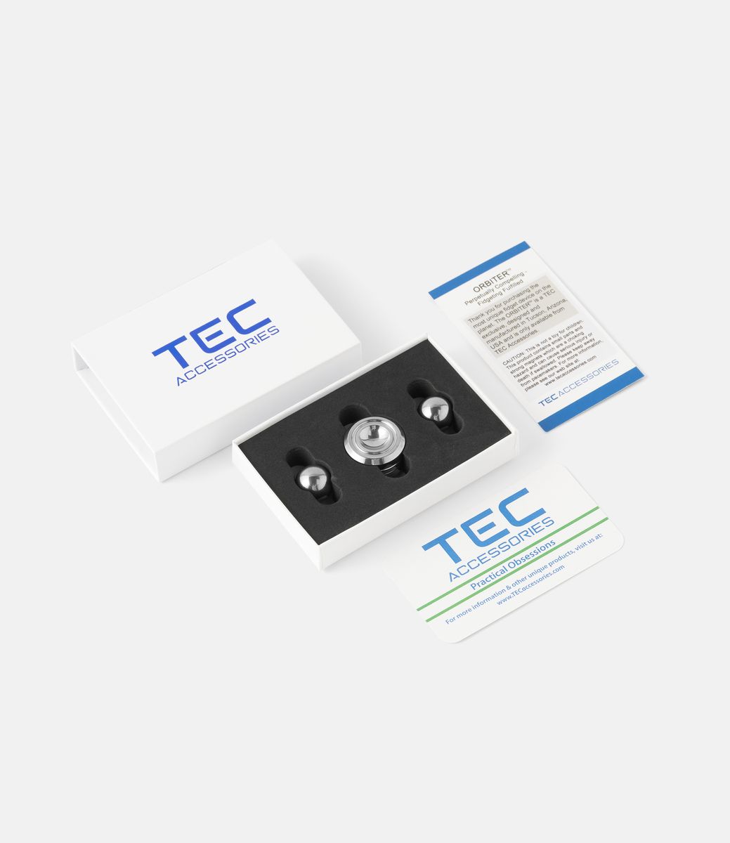 TEC The Original Orbiter Titanium — игрушка-антистресс из титана