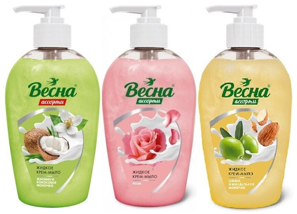 Жидкое мыло "Весна" 280гр