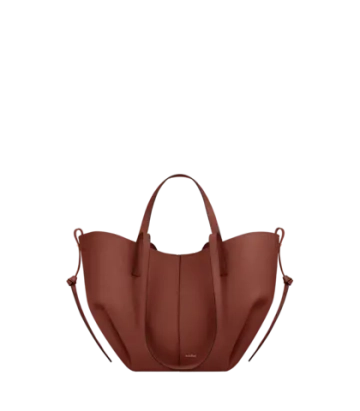 POLENE СУМКА CYME MINI, КРАСНАЯ ГЛИНА
