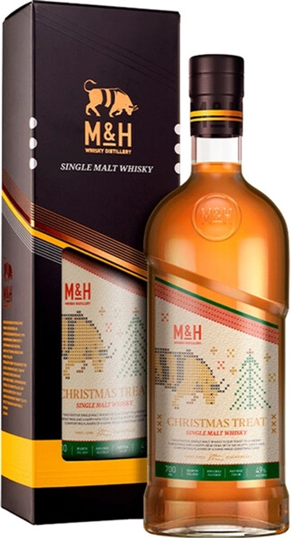 Виски M&H Christmas Treat, 0.7 л