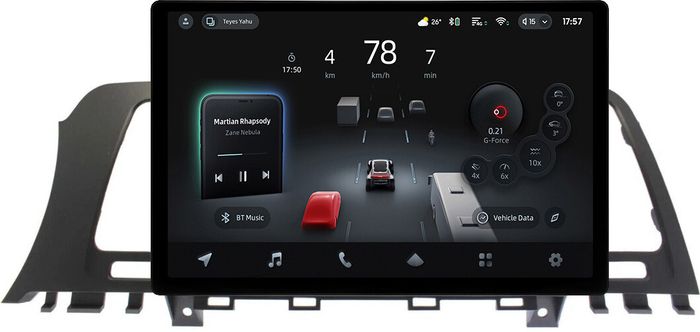Магнитола для Nissan Murano Z51 2008-2015 - Teyes CC4-PRO монитор 13" 2K QLED на Android 13, Быстрейшая, Snapdragon 778G, ИИ, CarPlay, DSP, 4G SIM-слот