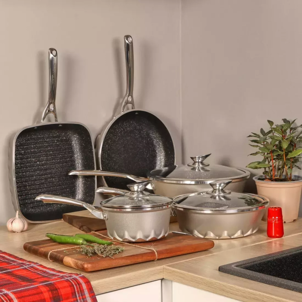 Ковш с крышкой 16см Kitchen Star Artmartin