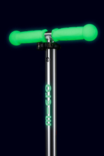 Самокат Mini Micro Deluxe Glow (светящийся) LED ледяной лайм