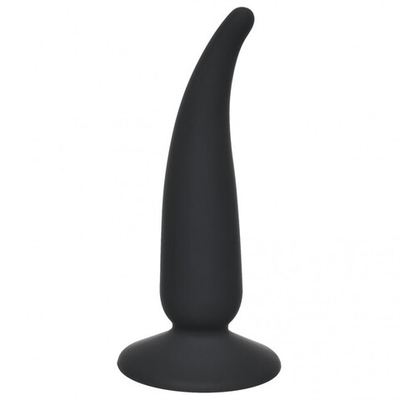 Изогнутый стимулятор простаты для начинающих P-Spot Teazer (12,2 см , черный) (Цвет: черный)