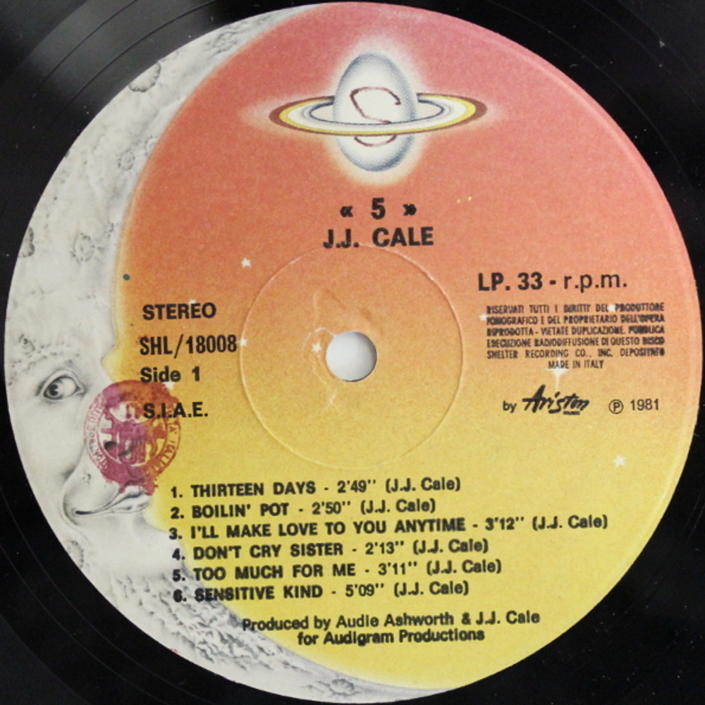 J.J. Cale / 5 (LP)