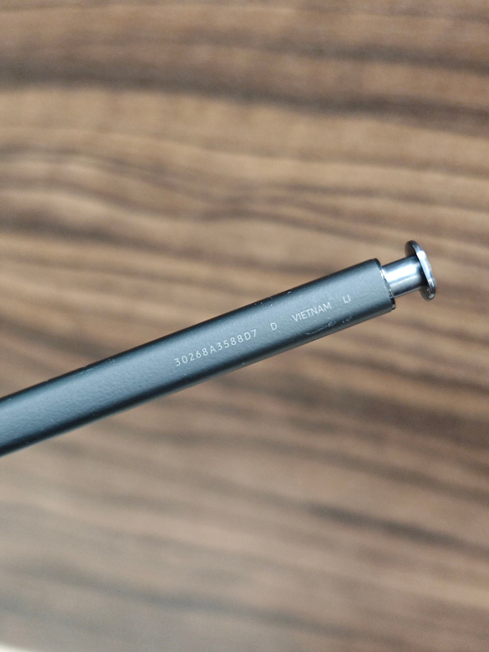 Стилус ОРИГИНAЛ для Samsung S23 Ultra S918B / S-PEN ( электронное перо ) Цвет: Чёрный Фантом / Phantom Black