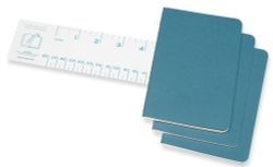 Блокнот Moleskine Cahier Journal Pocket 90x140 мм 64 стр линейка 3 шт/уп (CH011B44)