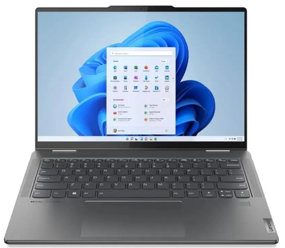 14" Уценённый Ноутбук Lenovo Yoga 7 OLED 2in1 14IRL8 (2880x1800, Intel Core i7-1370P, RAM 16ГБ, SSD 256ГБ, Intel Iris Xe Graphics, OS Windows)