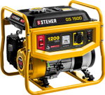 STEHER 1200 Вт, бензиновый генератор (GS-1500)